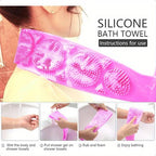 Silicone Back Scrubber for Shower