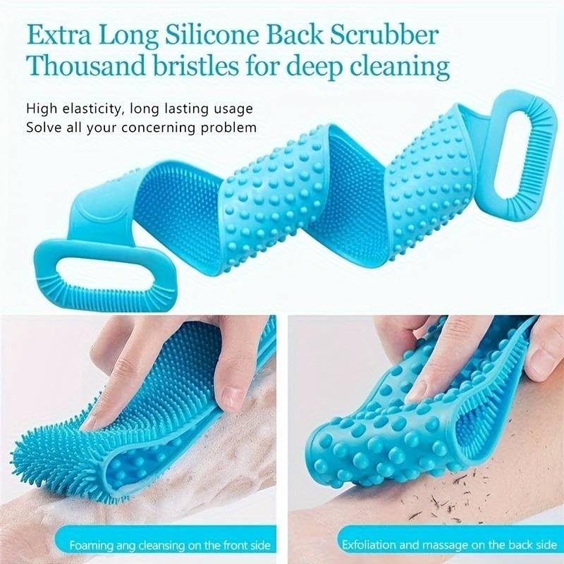 Silicone Back Scrubber for Shower